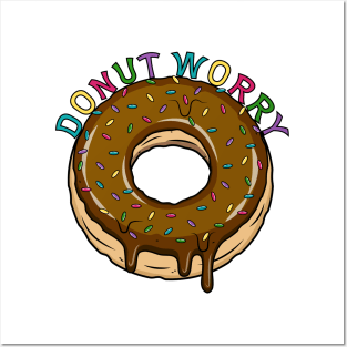 Donut Worry Posters and Art